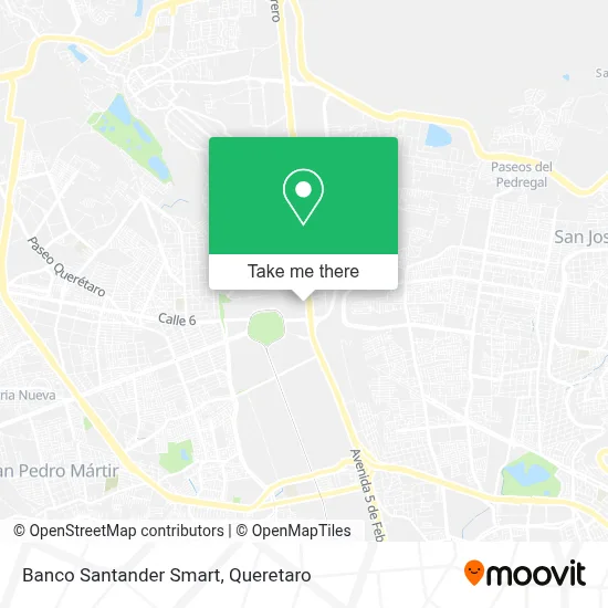 Banco Santander Smart map