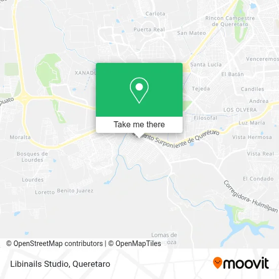Libinails Studio map