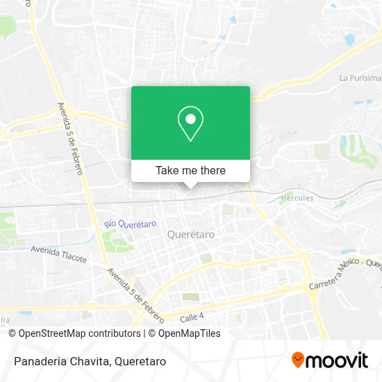Panaderia Chavita map