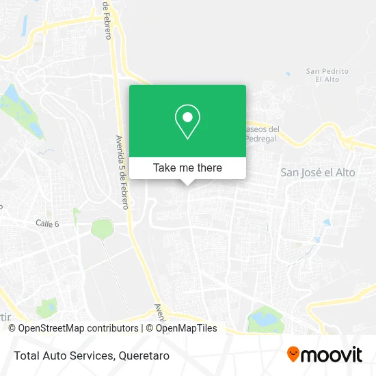 Total Auto Services map