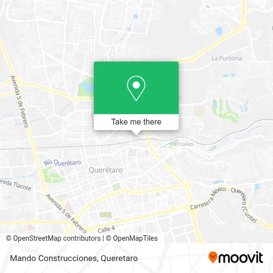Mando Construcciones map