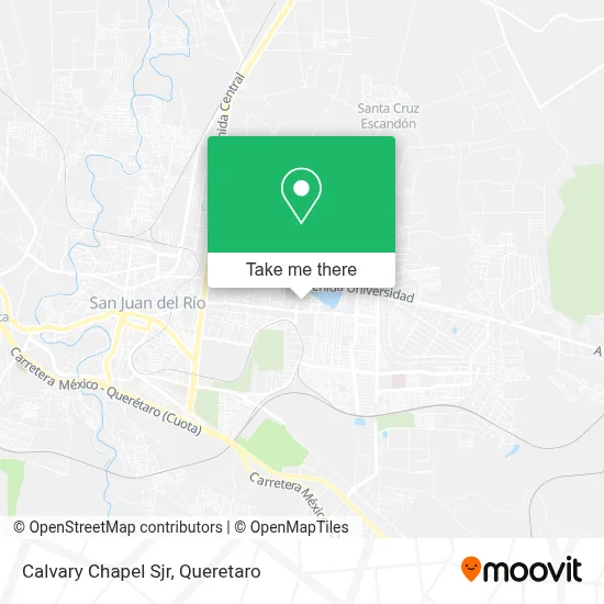 Calvary Chapel Sjr map