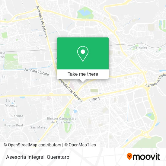 Asesoria Integral map