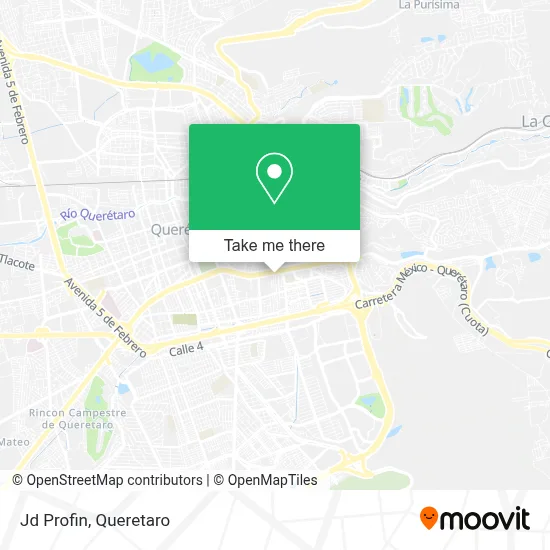 Jd Profin map