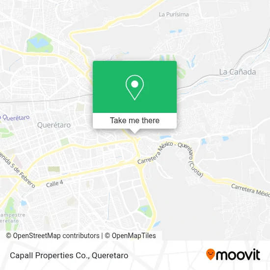 Capall Properties Co. map