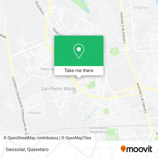 Geosolar map