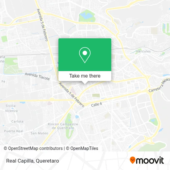 Real Capilla map