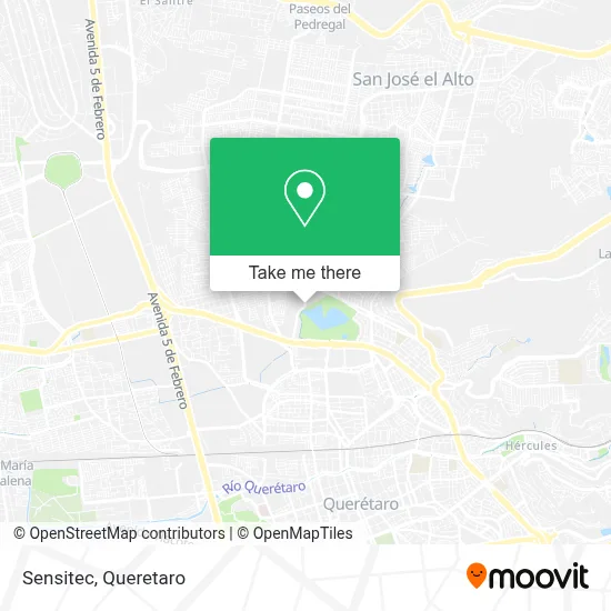Sensitec map