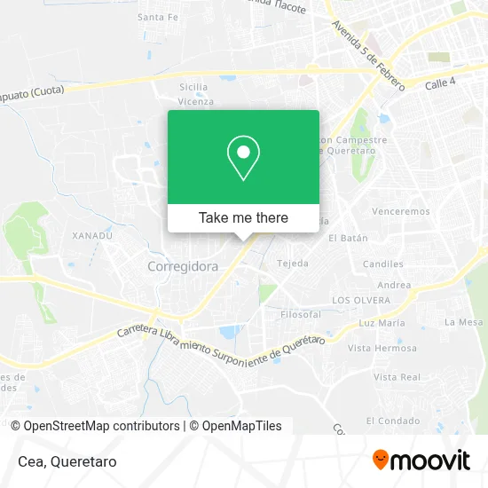 Cea map