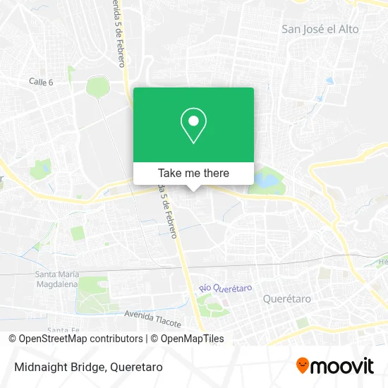 Midnaight Bridge map