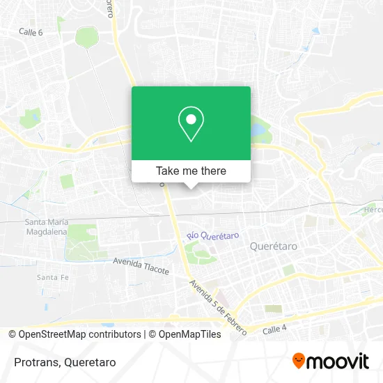 Protrans map