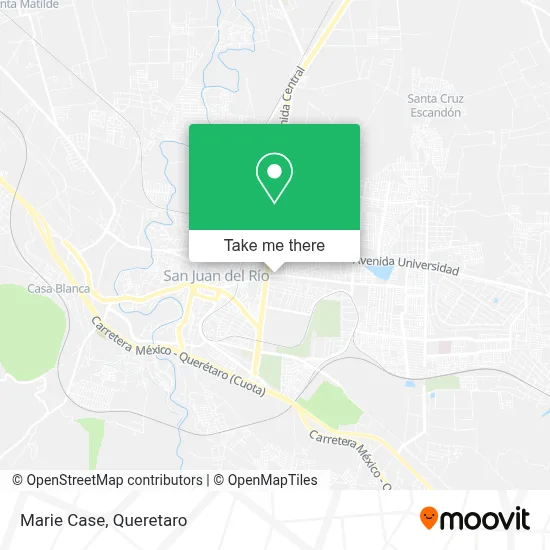 Marie Case map