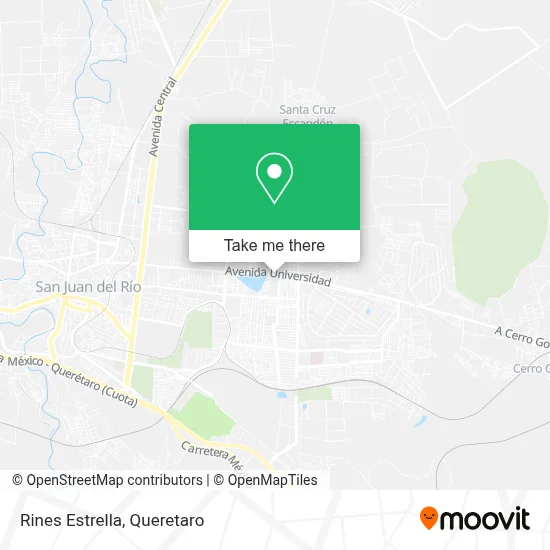 Rines Estrella map