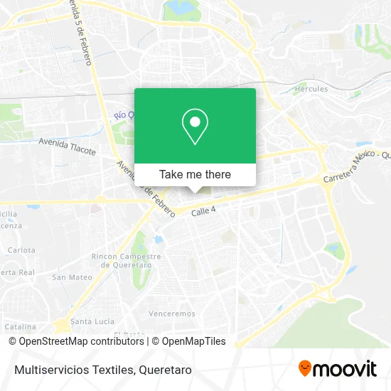 Multiservicios Textiles map