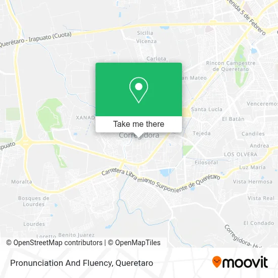 Pronunciation And Fluency map