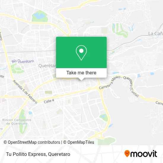 Tu Pollito Express map