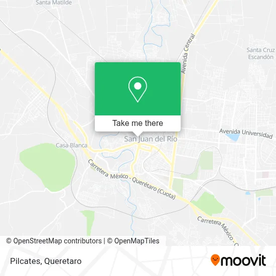 Pilcates map