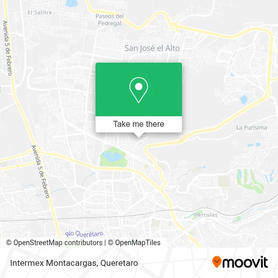 Intermex Montacargas map