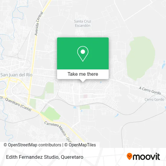 Edith Fernandez Studio map