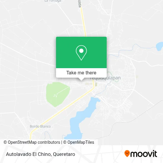 Autolavado El Chino map
