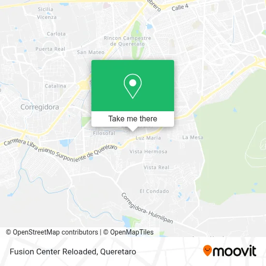 Fusion Center Reloaded map