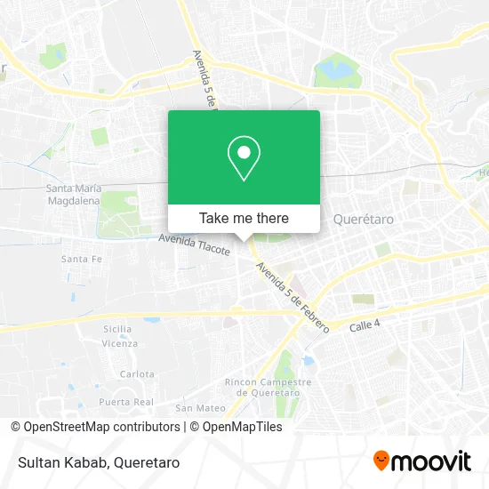 Sultan Kabab map