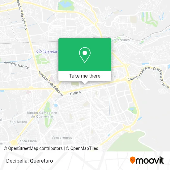 Decibelia map