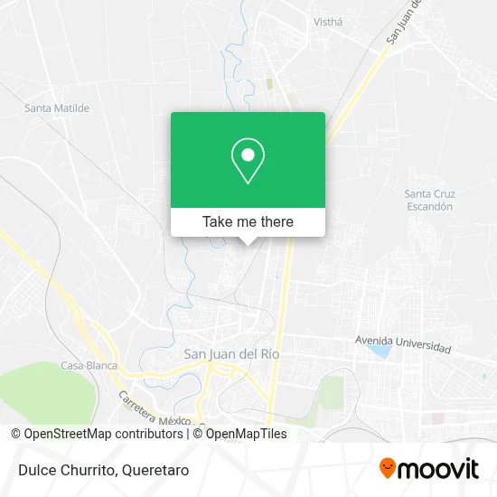 Dulce Churrito map