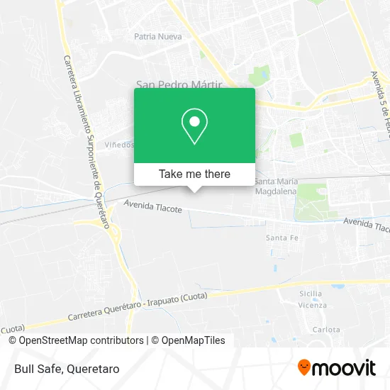 Bull Safe map