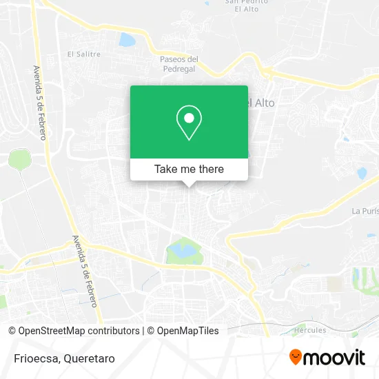 Frioecsa map