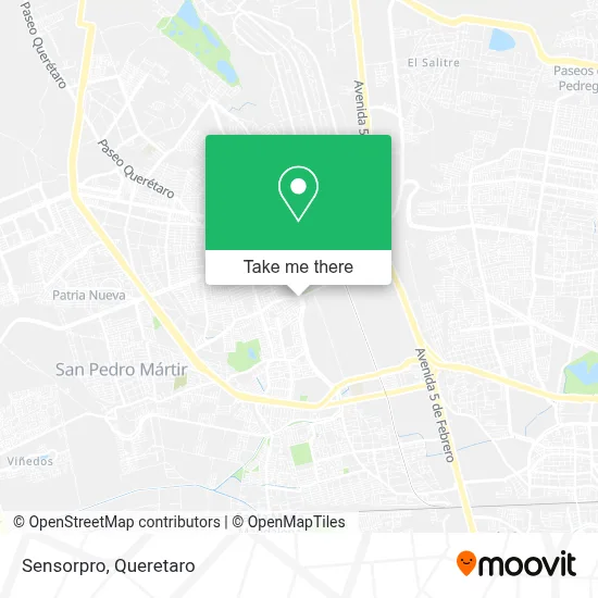 Sensorpro map