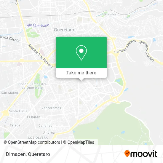 Dimacen map