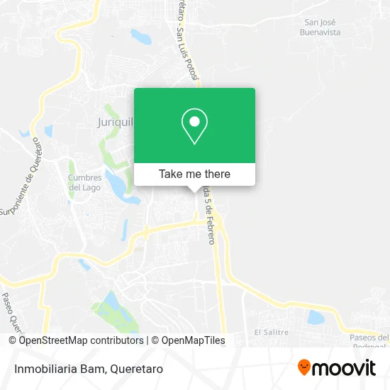 Inmobiliaria Bam map