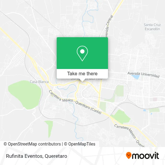 Rufinita Eventos map