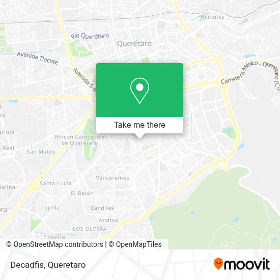 Decadfis map