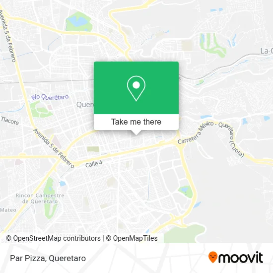 Par Pizza map