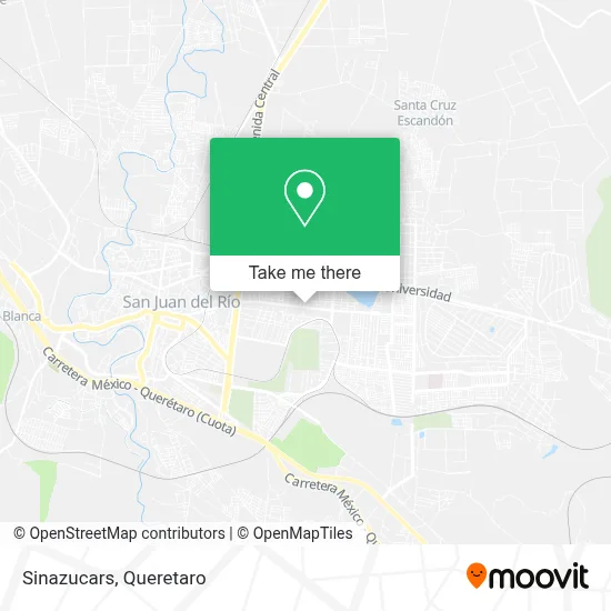 Sinazucars map