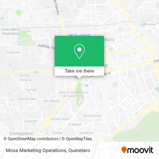 Mosa Marketing Operations map