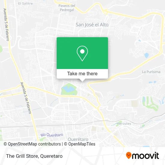 The Grill Store map