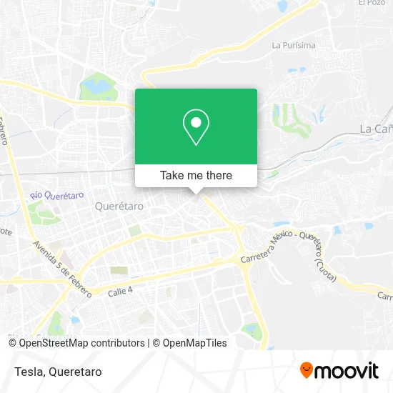 Tesla map
