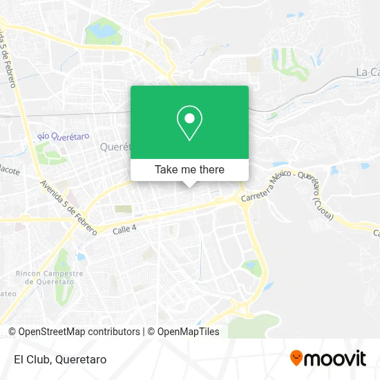 El Club map