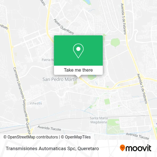 Transmisiones Automaticas Spc map
