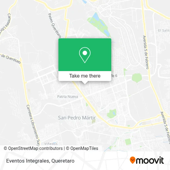 Eventos Integrales map