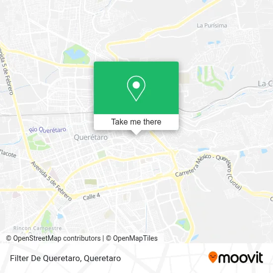 Filter De Queretaro map