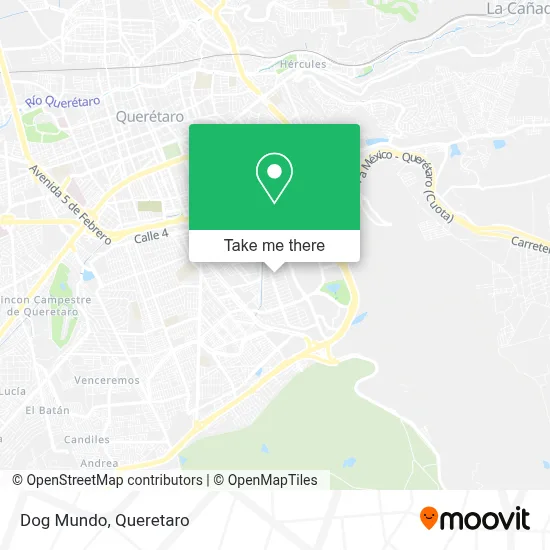 Dog Mundo map