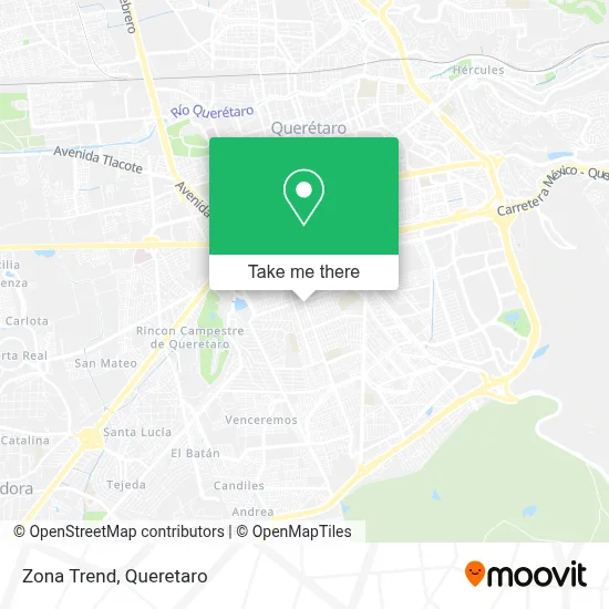 Mapa de Zona Trend
