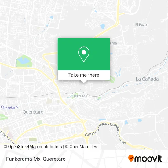 Funkorama Mx map