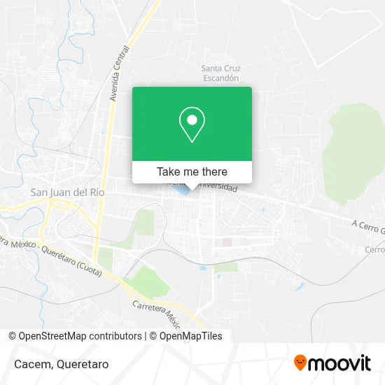 Cacem map