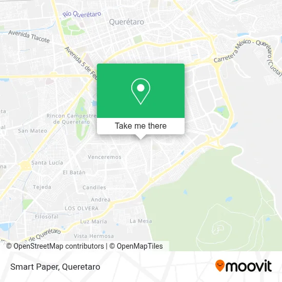 Smart Paper map