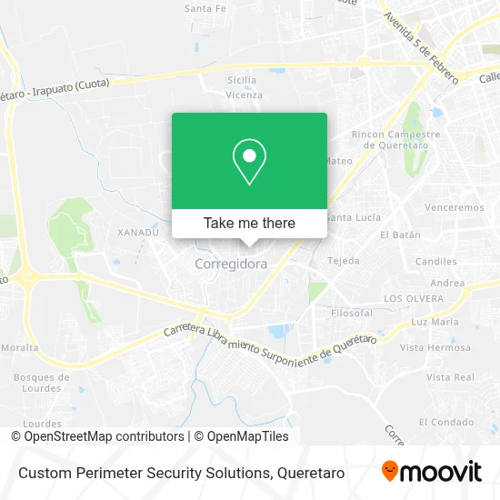 Custom Perimeter Security Solutions map